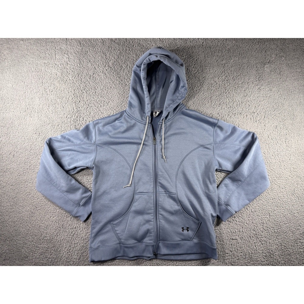 Under Armour Hoodie Women XL Full Zip Fleece Casual Outdoor Jacket